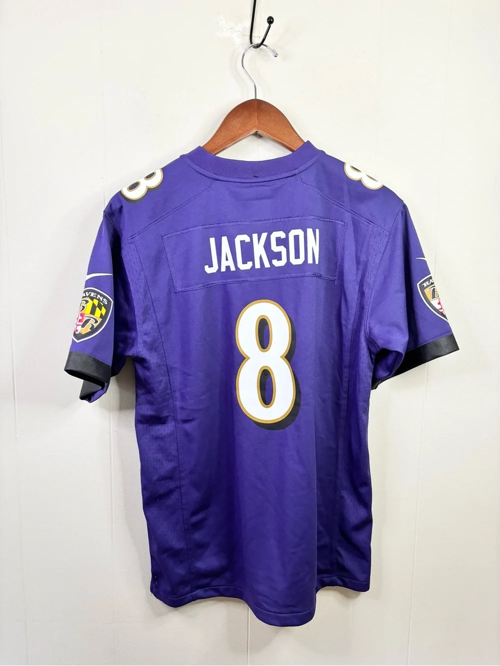 Baltimore Ravens Youth Derrick Henry #22 purple Jersey Size L (14/16) NWT Nike